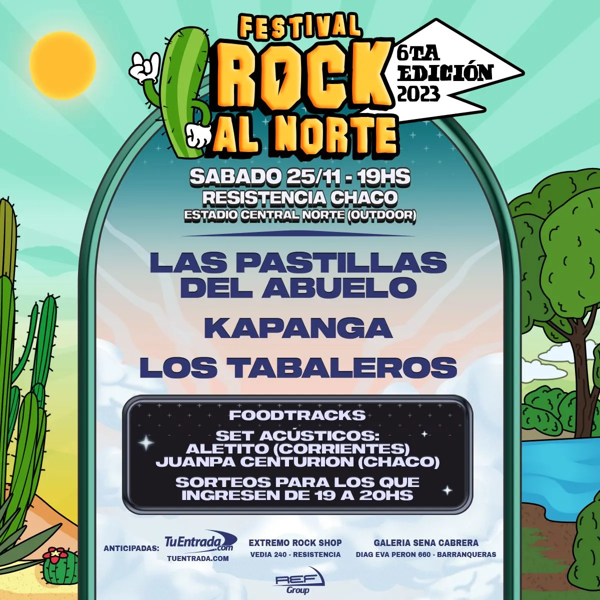 TuEntrada ROCK AL NORTE EN RESISTENCIA CHACO